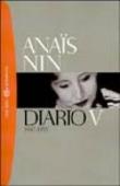 Diario. 5.1947-1955 - D. Vezzoli, Anais Nin, G. Stuhlmann 9788845248726