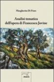 Analisi tematica dell'opera di Francesco Jovine - Margherita Di Fiore 9788856760347