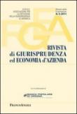 Rivista di giurisprudenza ed economia d'azienda (2011). 9. - Ass. per la Diffusione della Giurisprudenza Econ. 9788856847505