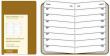 Moleskine. Agenda Cahier Settimanale 2012 -  9788862936699