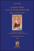 D'Annunzio e la cultura francese: 2 - Tosi Guy 9788863443011