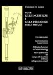 Note sulle incertezze e sulla precisione delle misure - Francesco M. Iaconis 9788874888481