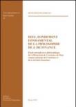 Dieu, fondement fondamental de la philosophie de J. De Finance - Denis Bosomi Limbaya 9788878391758