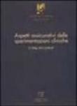 Aspetti assicurativi delle sperimentazioni cliniche - M. Antonietta Lombardi, Umberto Palagi 9788884920782