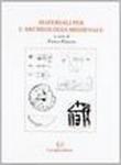 Materiale per l'archeologia medievale - P. Peduto 9788888773223