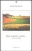 Quel maledetto coltello... (Il delitto di Osnago) - Emilio De Marchi 9788889085004