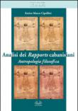 Analisi dei rapports cabanisiani. Antropologia filosofica - Enrico Marco, Cipollini 9788890970580
