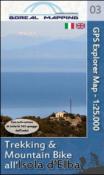 Trekking & mountain bike all'isola d'Elba. Carta topografica per escursionisti 1:25.000 - Gherardi Massimo, Brusa Matteo 9788890980510