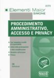 Procedimento amministrativo, accesso e privacy - Aa.Vv. 9788891420282