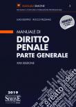 Manuale di diritto penale. Parte generale - Luigi Delpino, Rocco Pezzano 9788891421371