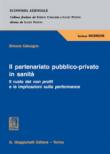 Il partenariato pubblico-privato in sanità. Il ruolo del non profit e le implicazioni sulla performance - Simona Catuogno 9788892112087