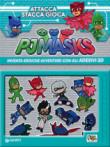 Attacca, stacca & gioca. Pj Masks. Con adesivi - Aa.Vv. 9788893300872