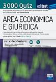 EdiTEST. Area economica e giuridica. Economia, Giurisprudenza, Scienze politiche 2021: raccolta di 3.000 quiz. Valido anche per i TOLC. Con software di simulazione -  9788893625241