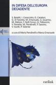 In difesa dell'Europa decadente -  9788897931379