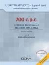 700 cpc. Strategie processuali ed ambiti applicativi. Con CD-ROM