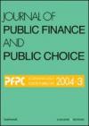 Journal of public finance and public choice (2004). 3.